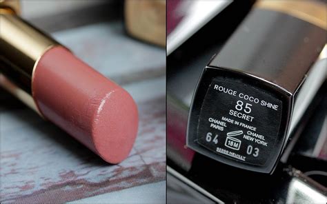 chanel rouge coco shine secret 85 review|chanel deauville rouge coco shine.